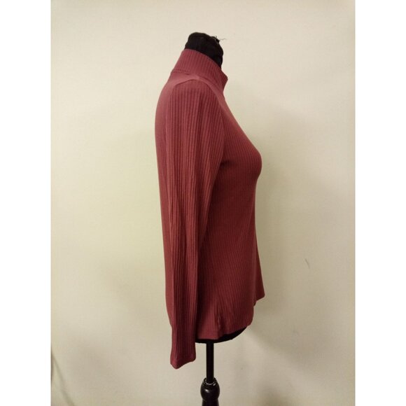 Rachel Zoe Women's Red Mock Neck Sweater Size Medium - Picture 4 of 5